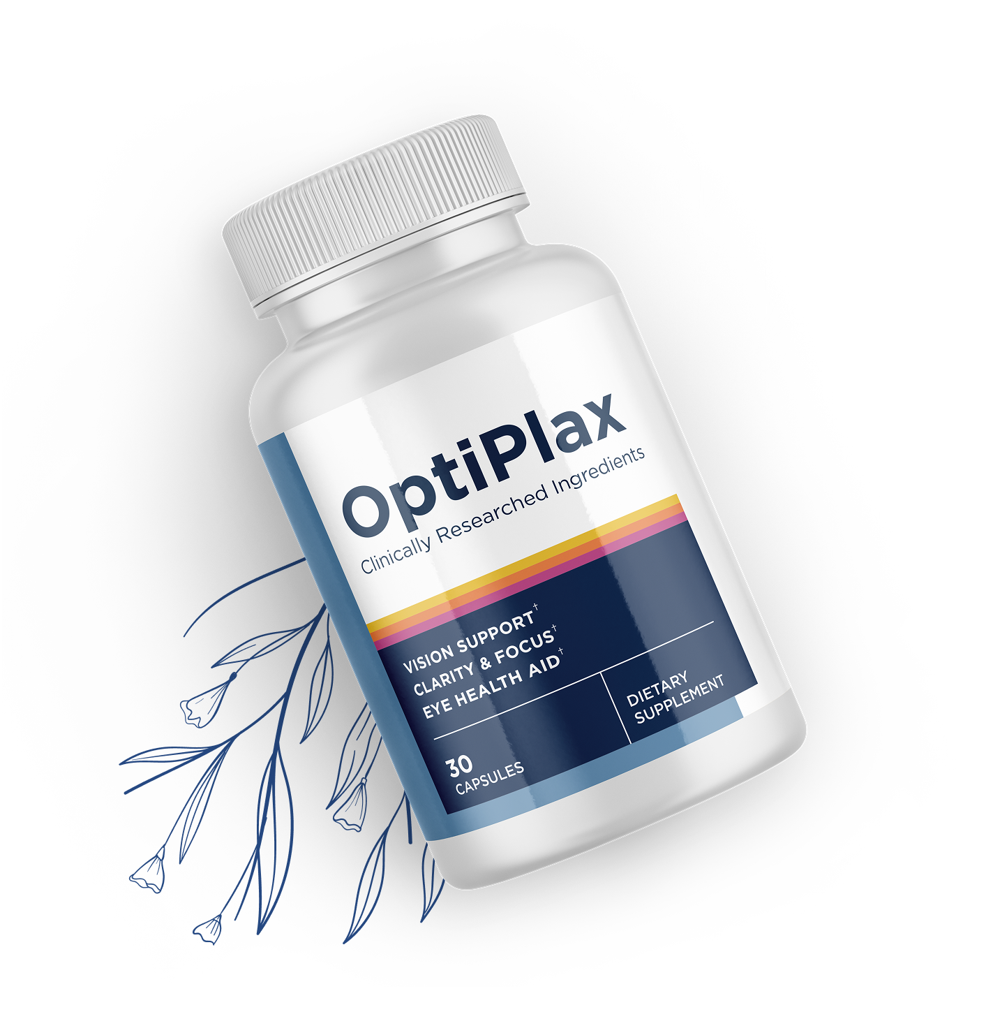 OptiPlax bottle - clinically researched ingredients